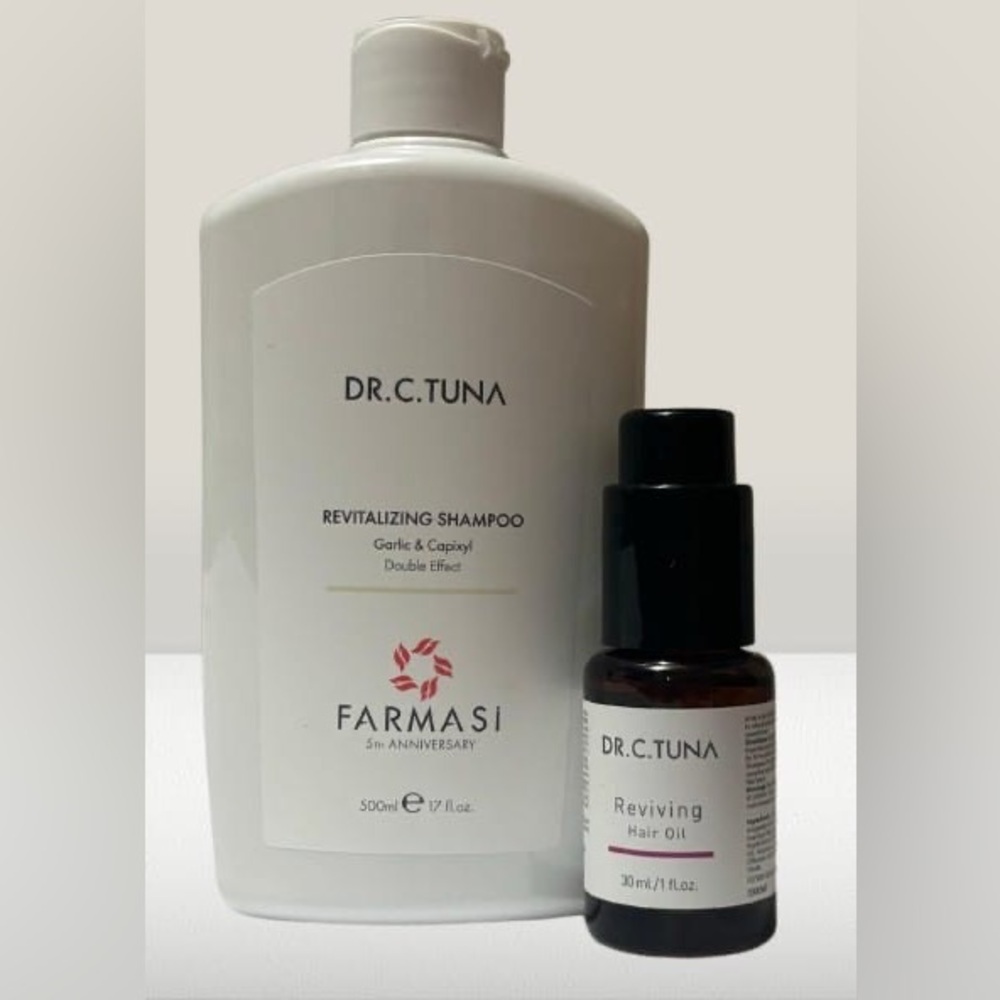 Farmasi Shampoo and Hair Oil Bundle